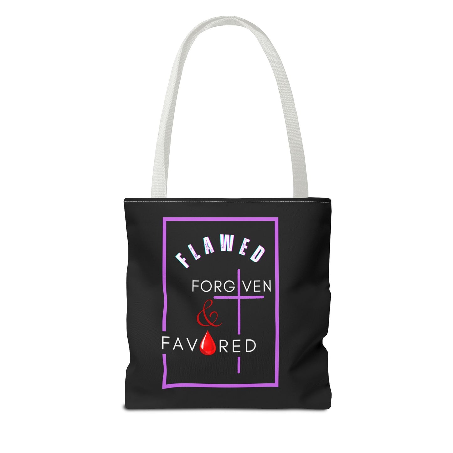 "Flawed and Forgiven "Tote Bag