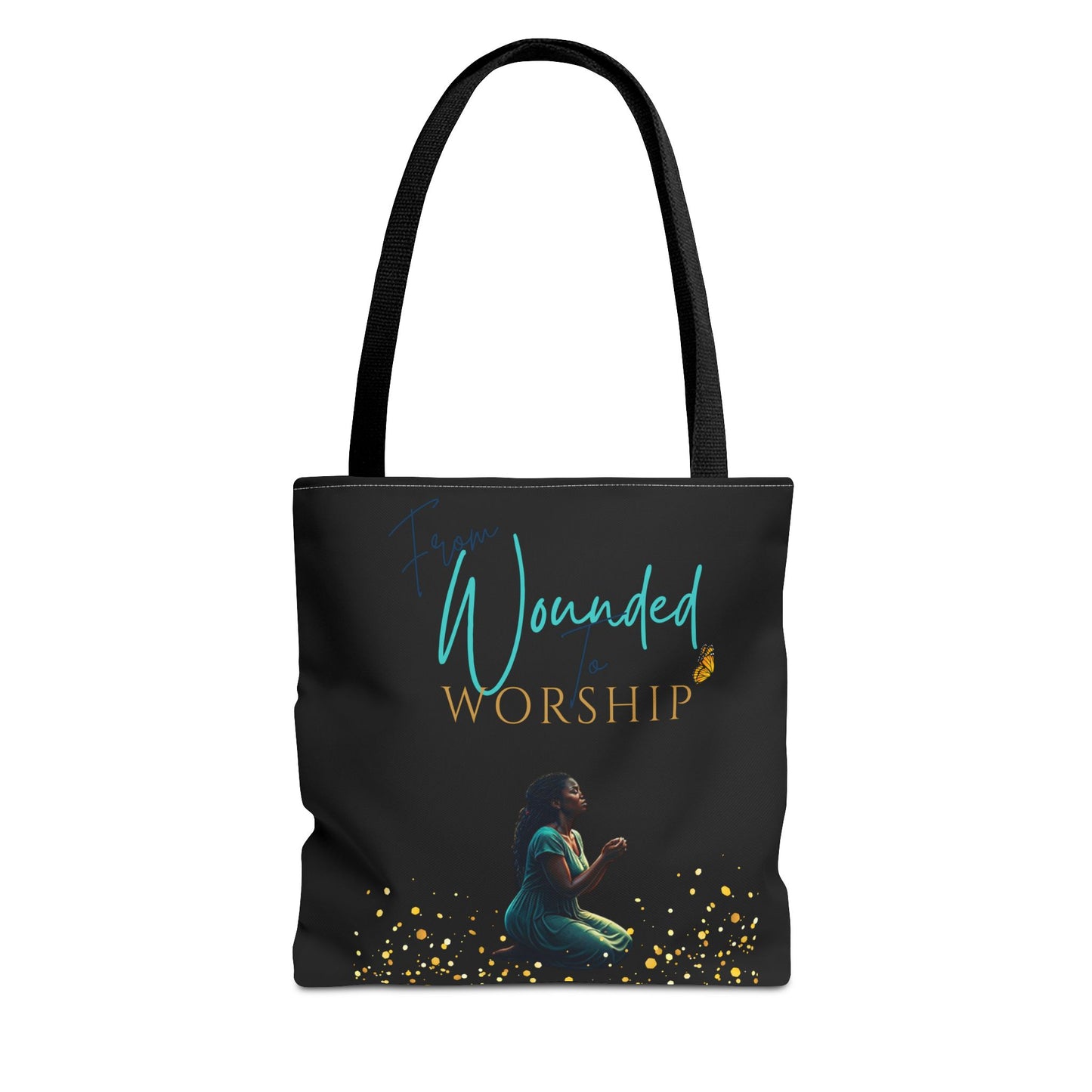 "Wounded to Worship" Tote Bag