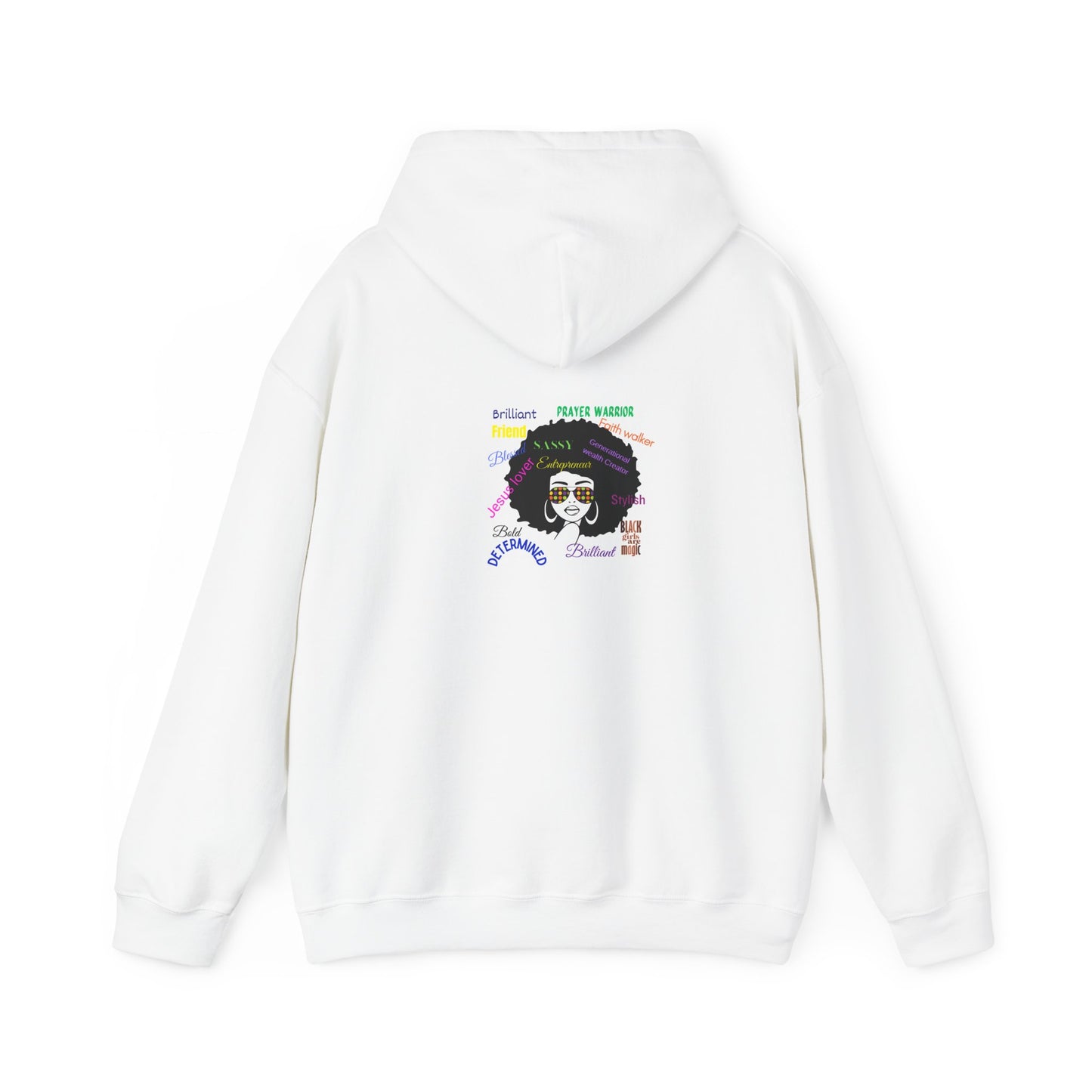 "Beautiful Black Queen"™ Hooded Sweatshirt