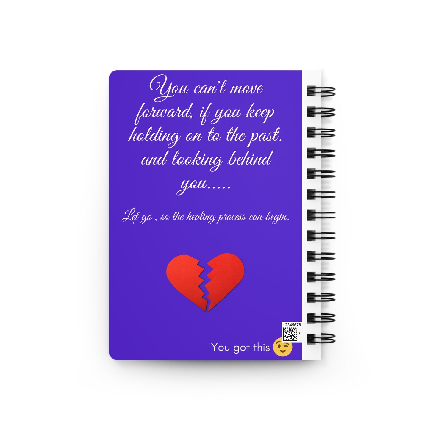 Purple Self Healing Journal