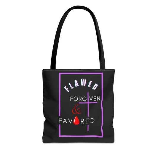 "Flawed and Forgiven "Tote Bag