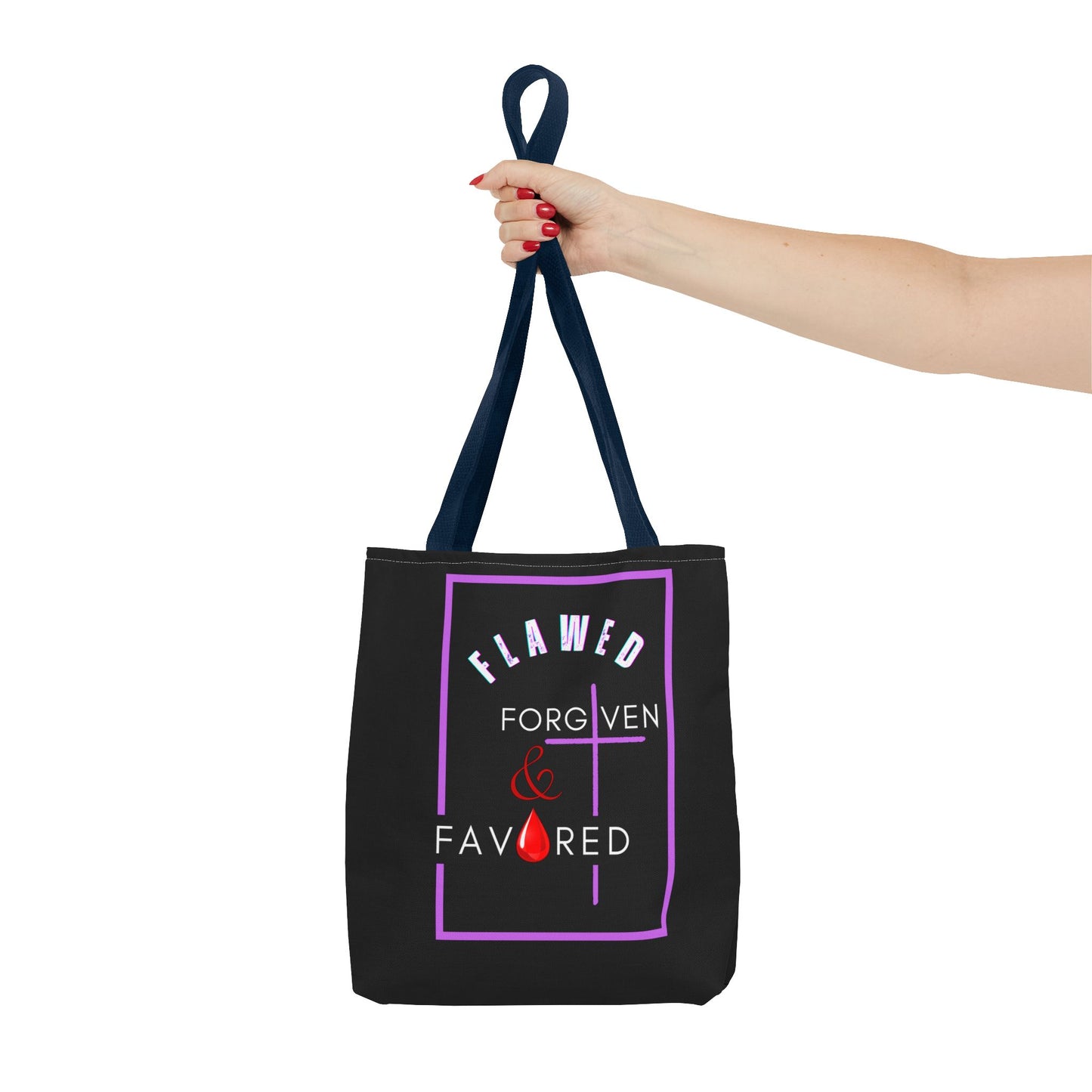 "Flawed and Forgiven "Tote Bag