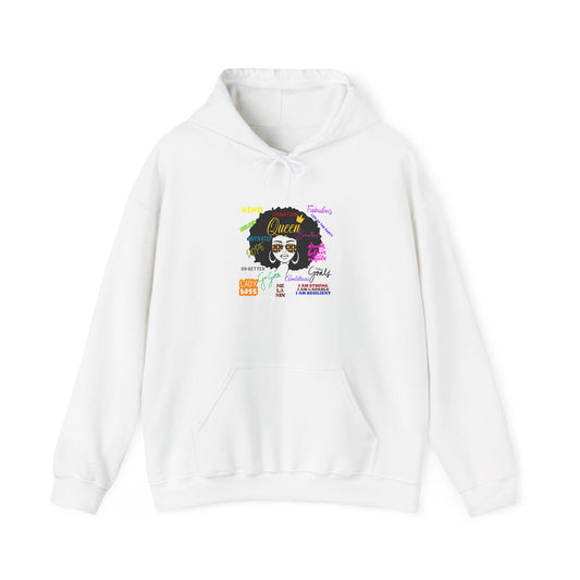 "Beautiful Black Queen"™ Hooded Sweatshirt